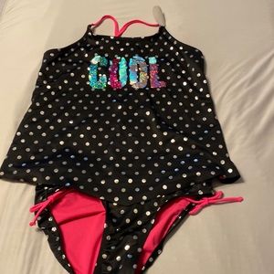 NWT! Justice 2 piece bathing suit
